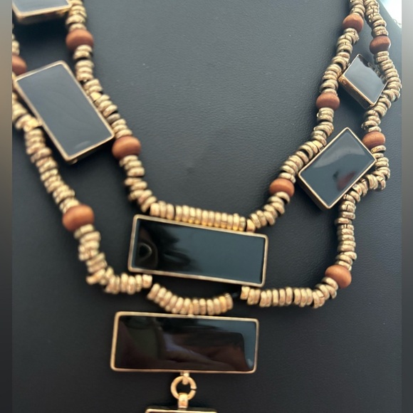 Free People Lately Tiered Necklace NWT - Picture 4 of 5